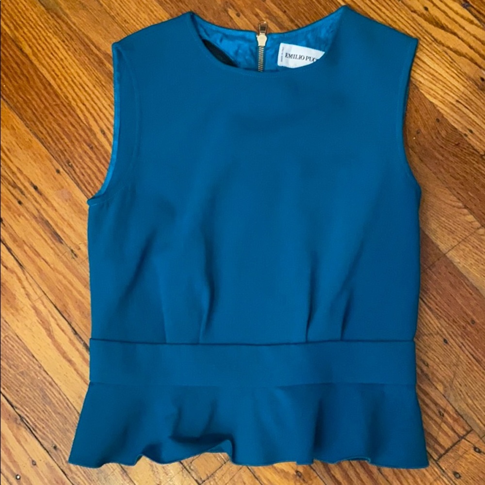 EMILIOPUCCI SLEEVELESS DRESS  blouse SIZE 38 -US 8